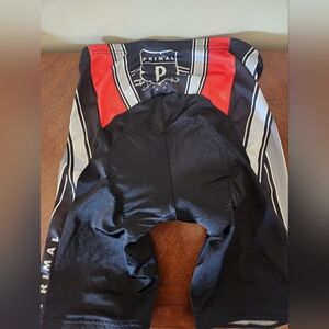 Primal Cycling Shorts with Red and Black Design